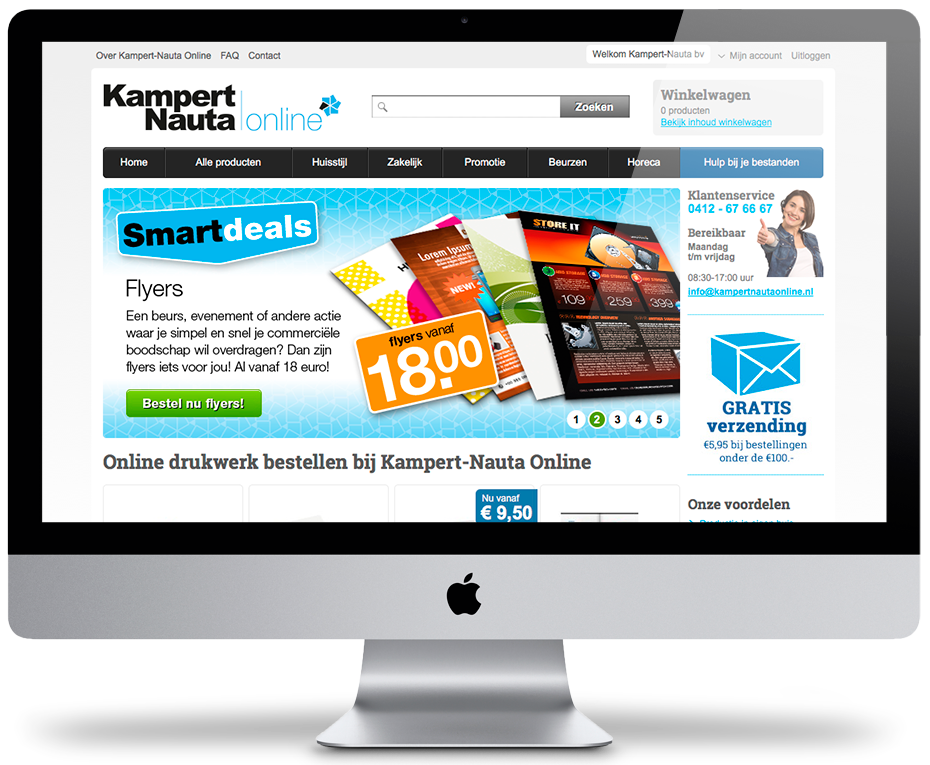Kampert-Nauta Online, voordelig drukwerk
